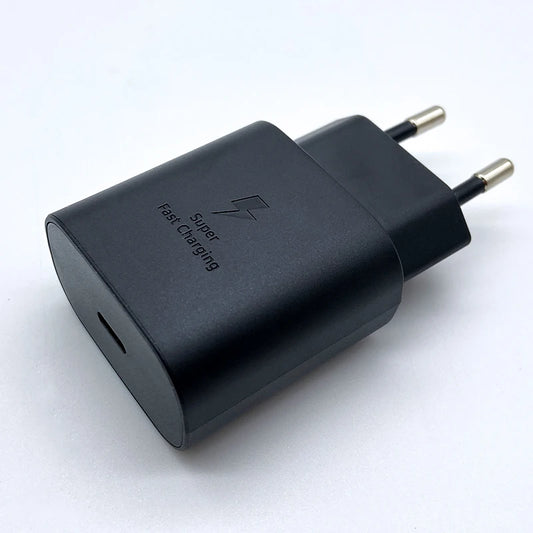 Bloc de chargeur SAMSUNG USB-C  25W (noir)