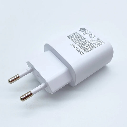 Bloc de chargeur SAMSUNG USB-C 25W (blanc)