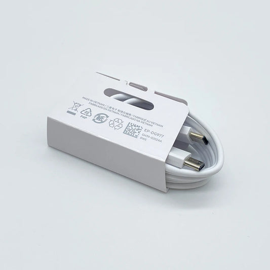 Cable de chargeur Samsung (blanc)